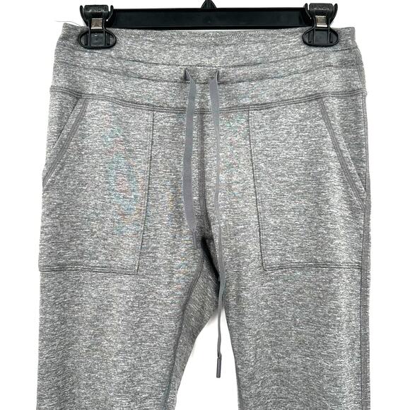 OFFLINE by Aerie Size Medium Warmup Leggings‎ Gray Regular Rise Activewear - Picture 3 of 5